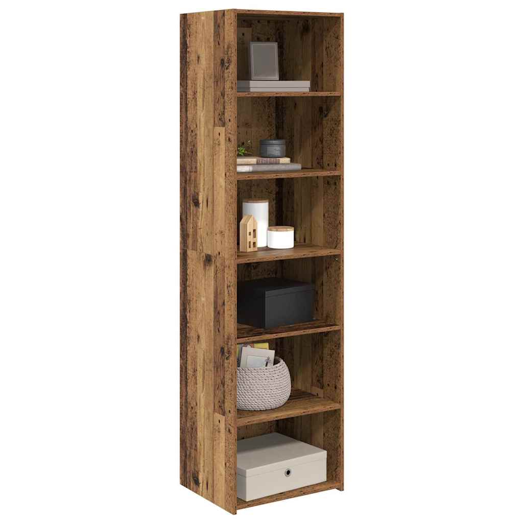 Kast Oud Hout 50 x 41 x 185 cm Bewerkt hout