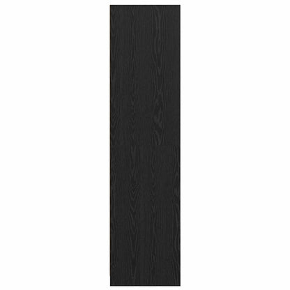 Kledingkast met lade Zwart Eiken 80 x 50 x 200 cm Bewerkt hout
