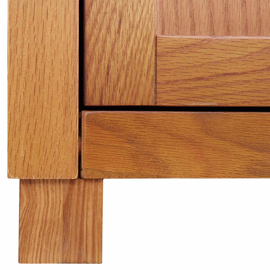 Kast met opslag met de deur Bruin Bewerkt hout
