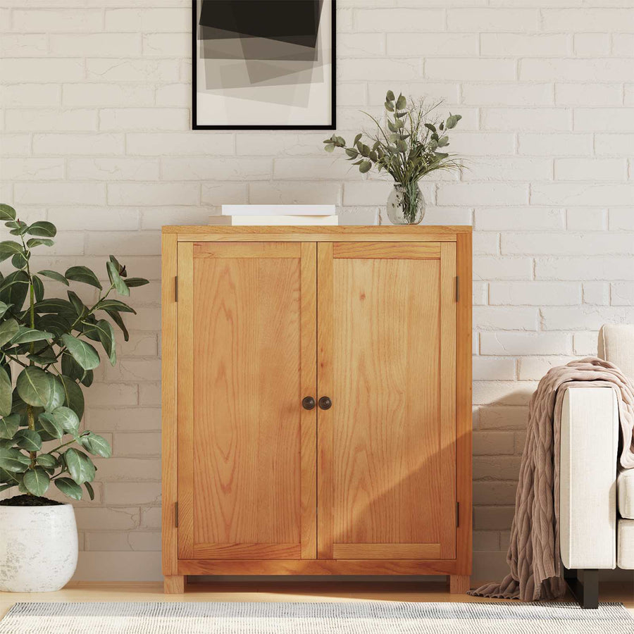Kast met opslag met de deur Bruin Bewerkt hout