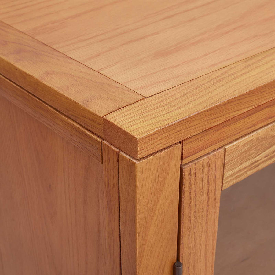 Kast met plank met opslag Bruin 80 x 35 x 95 cm Bewerkt hout