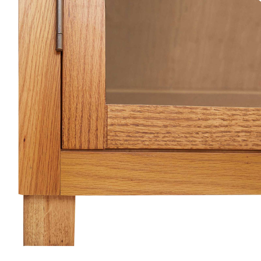 Kast met plank met opslag Bruin 80 x 35 x 95 cm Bewerkt hout