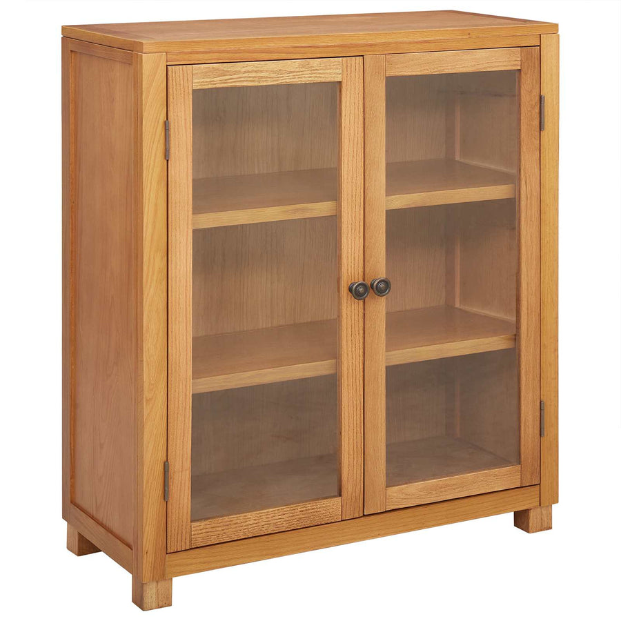 Kast met plank met opslag Bruin 80 x 35 x 95 cm Bewerkt hout