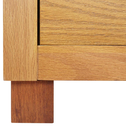 Kast met lade met opslag Bruin Bewerkt hout
