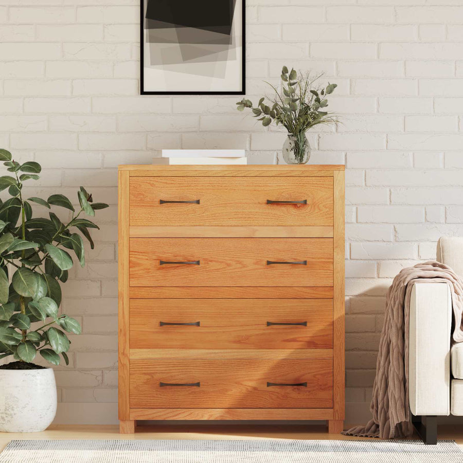 Kast met lade met opslag Bruin Bewerkt hout