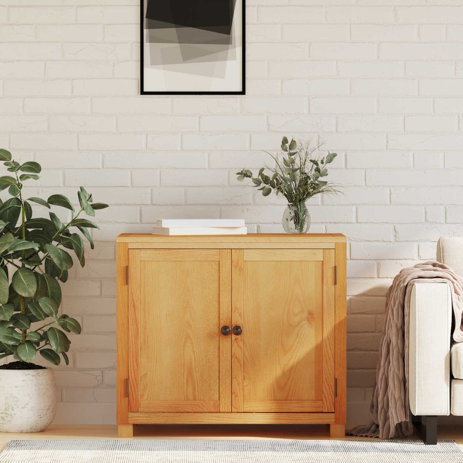 Kast met opslag met de deur Bruin Bewerkt hout
