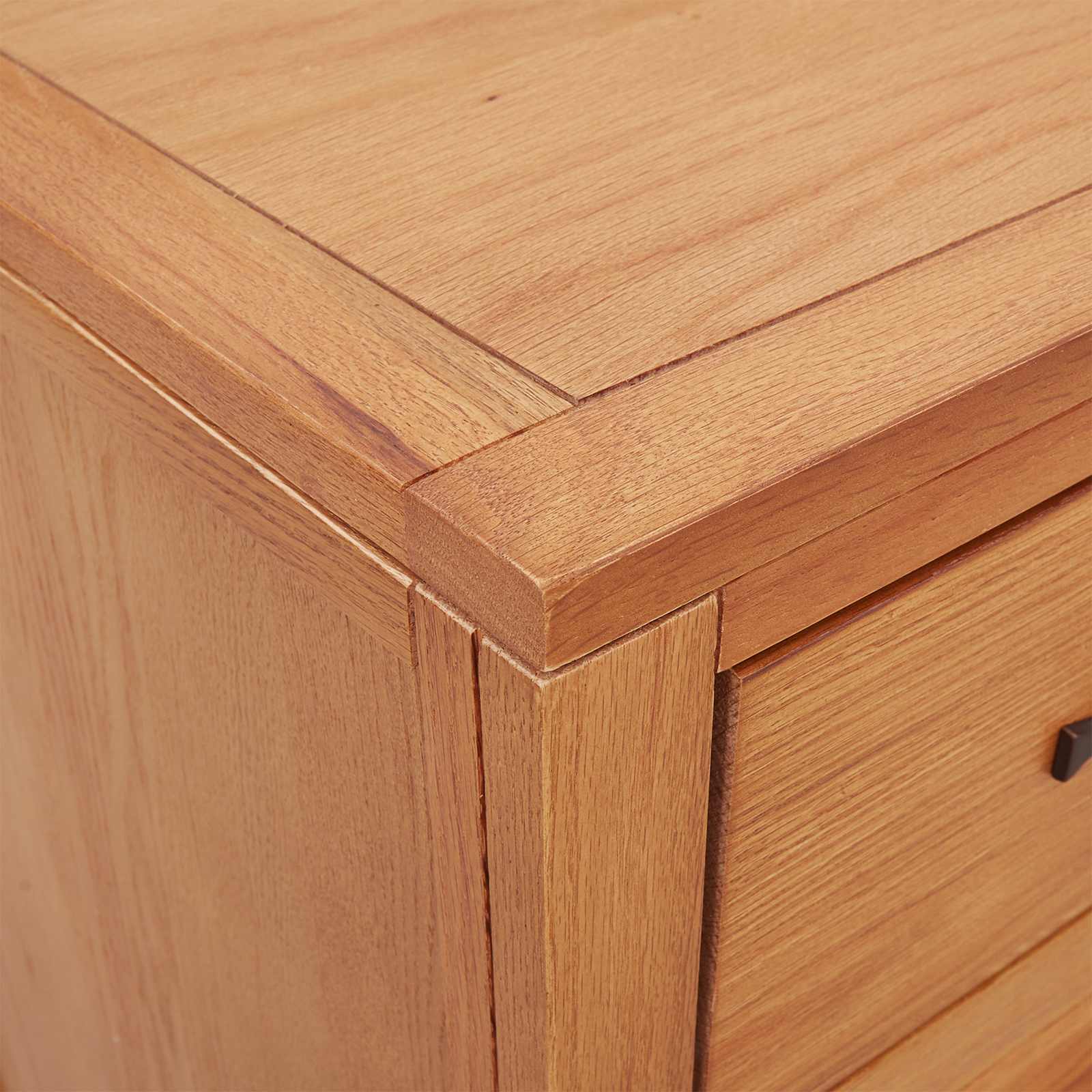 Kast met lade met opslag Bruin Bewerkt hout