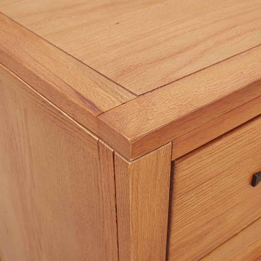 Kast met lade met opslag Bruin Bewerkt hout