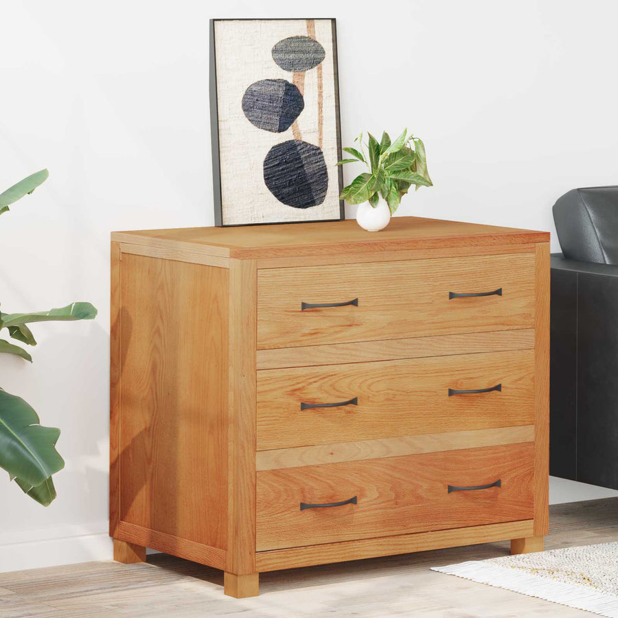 Kast met lade met opslag Bruin Bewerkt hout