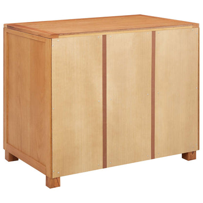 Kast met lade met opslag Bruin Bewerkt hout