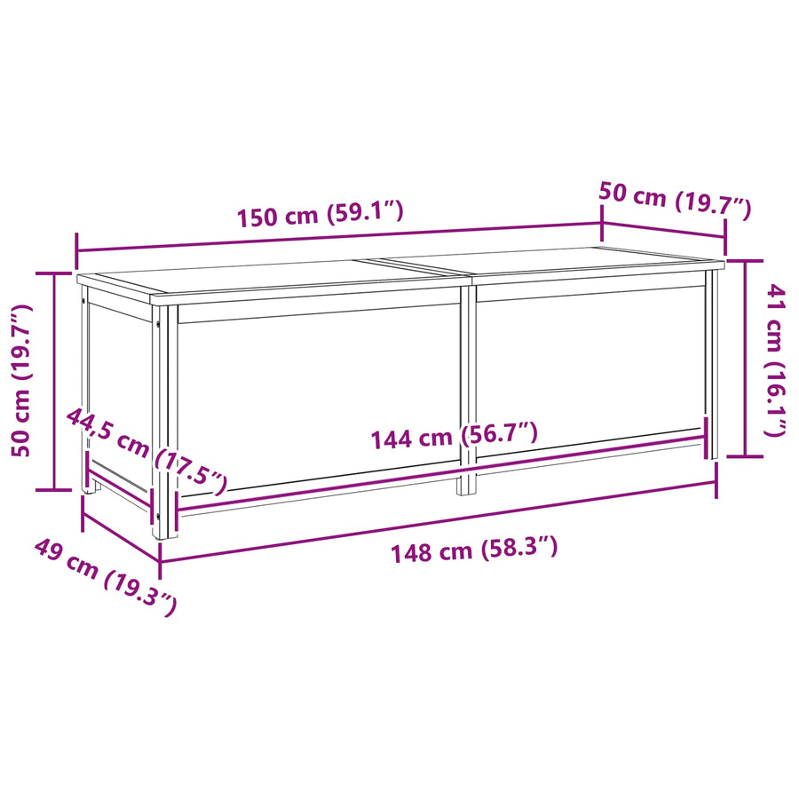 Opbergbox Effen