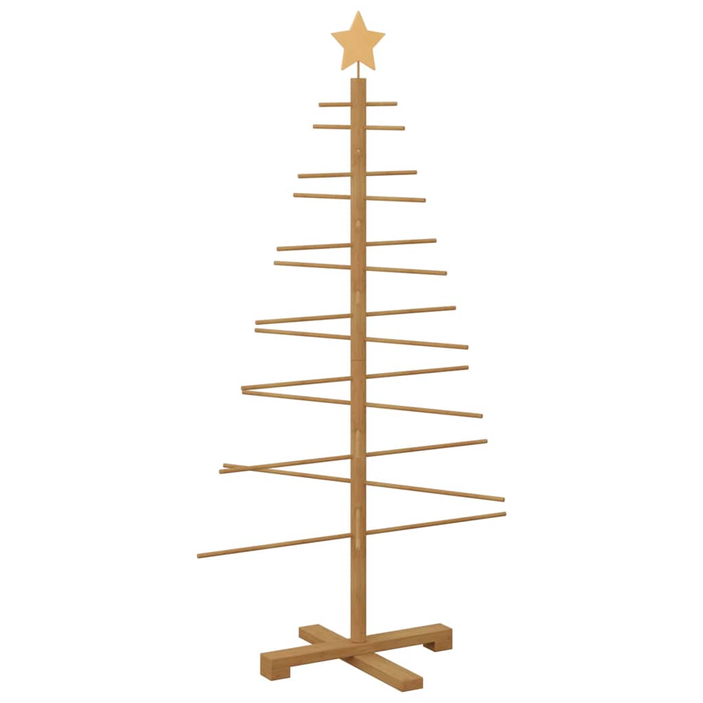 Houten kerstboom Bruin 125 cm Bamboe