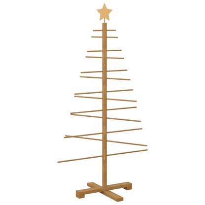 Houten kerstboom Bruin 125 cm Bamboe