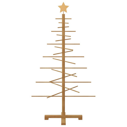 Houten kerstboom Bruin 125 cm Bamboe