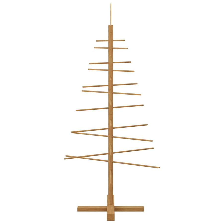 Houten kerstboom Bruin 125 cm Bamboe