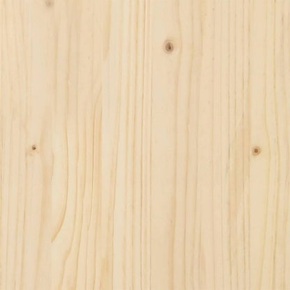 Houten kerstboom Naturel 125 cm Massief grenenhout