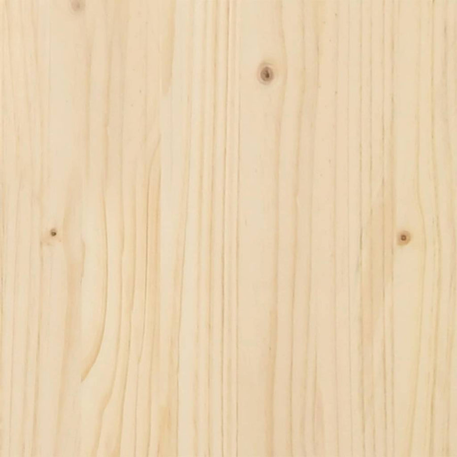 Houten kerstboom Naturel 125 cm Massief grenenhout