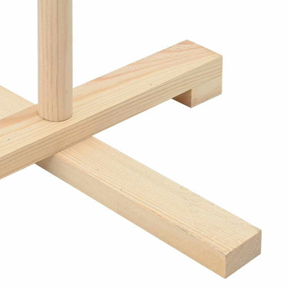 Houten kerstboom Naturel 150 cm Massief grenenhout