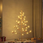 Wooden Christmas Tree Natural 150 cm Solid Pine Wood