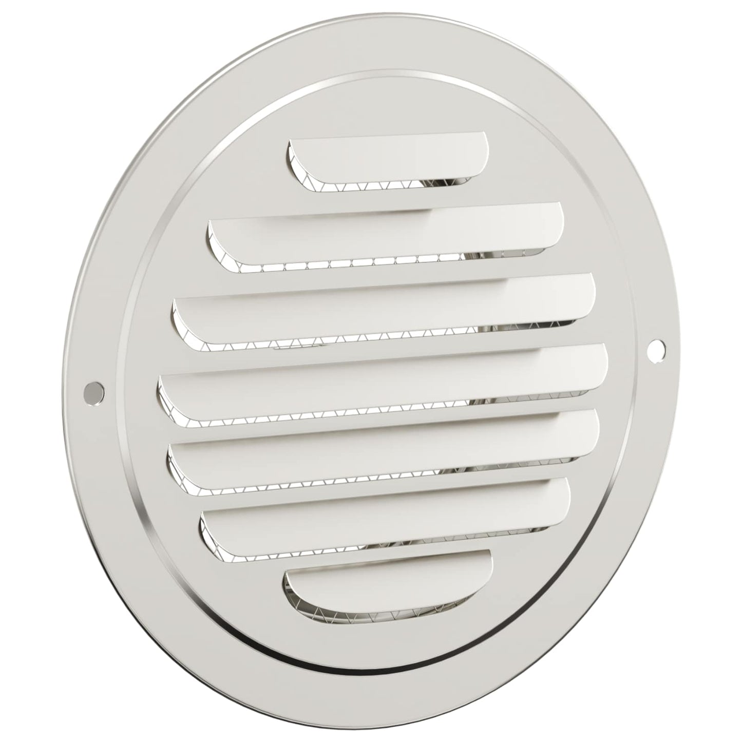 Luchtventilatie roosters 4 pcs Zilver 80 mm Roestvrij staal