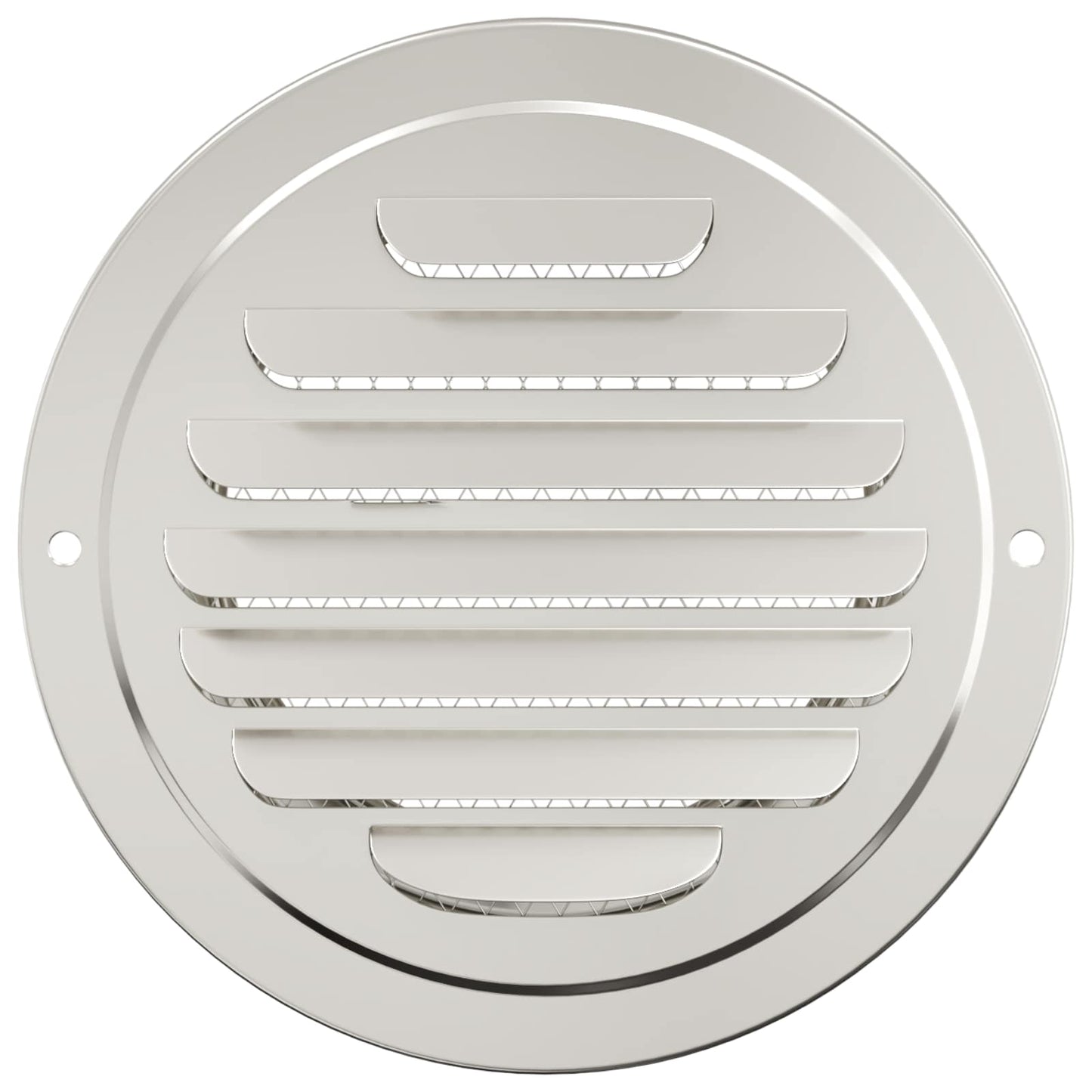 Luchtventilatie roosters 4 pcs Zilver 80 mm Roestvrij staal