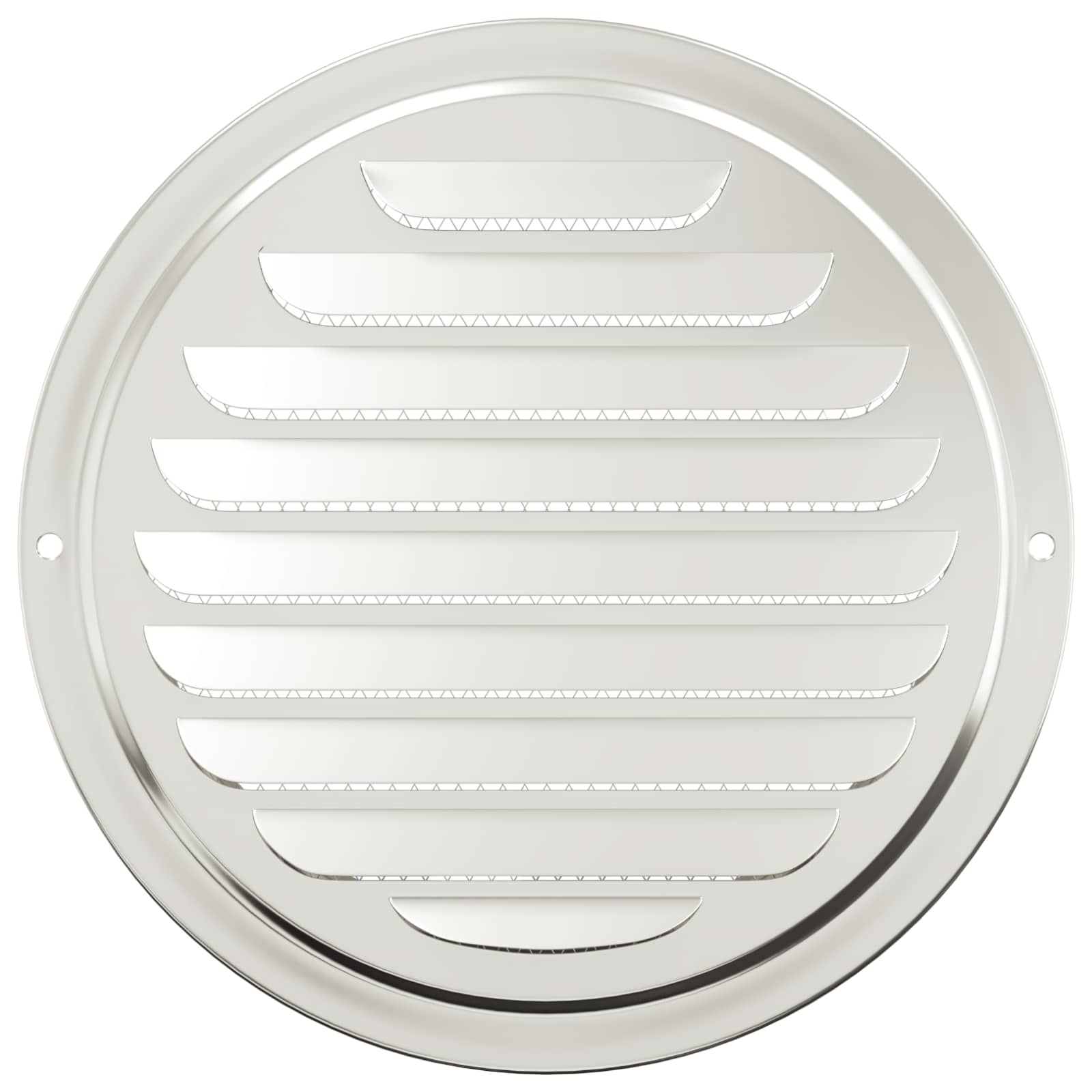 Luchtventilatie roosters 4 pcs Zilver 150 mm Roestvrij staal