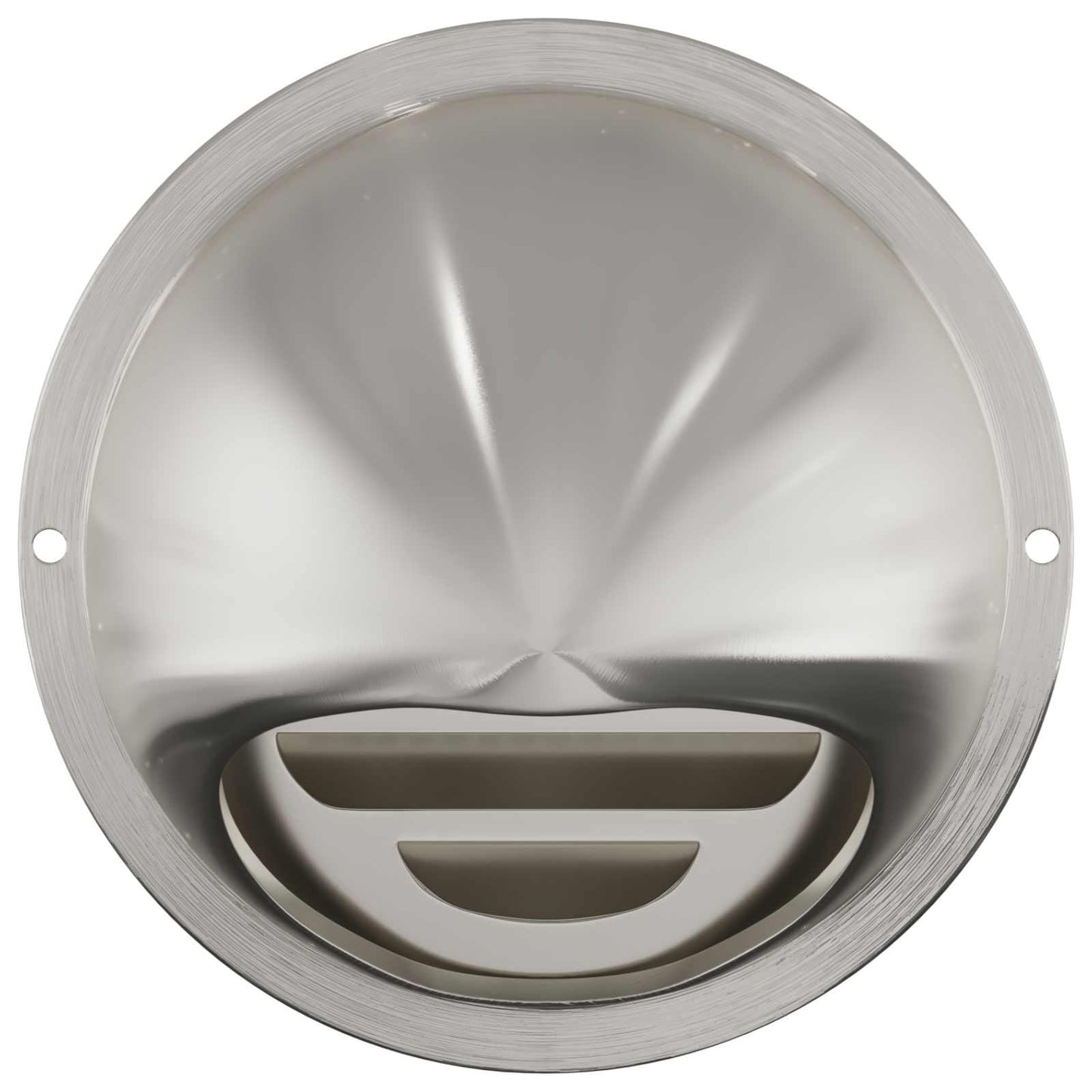 Luchtventilatie roosters 2 pcs Zilver 80 mm Roestvrij staal