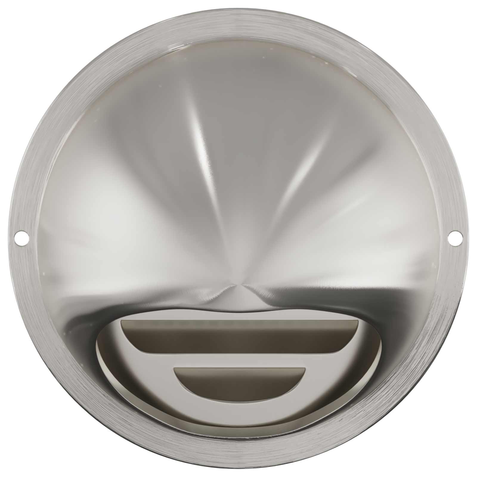 Luchtventilatie roosters 8 pcs Zilver 80 mm Roestvrij staal