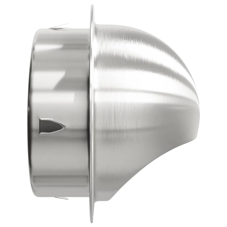 Luchtventilatie roosters 8 pcs Zilver 150 mm Roestvrij staal