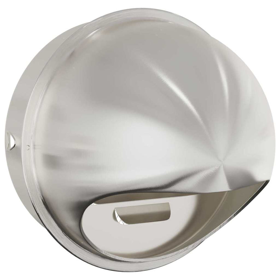 Luchtventilatie roosters 2 pcs Zilver 200 mm Roestvrij staal