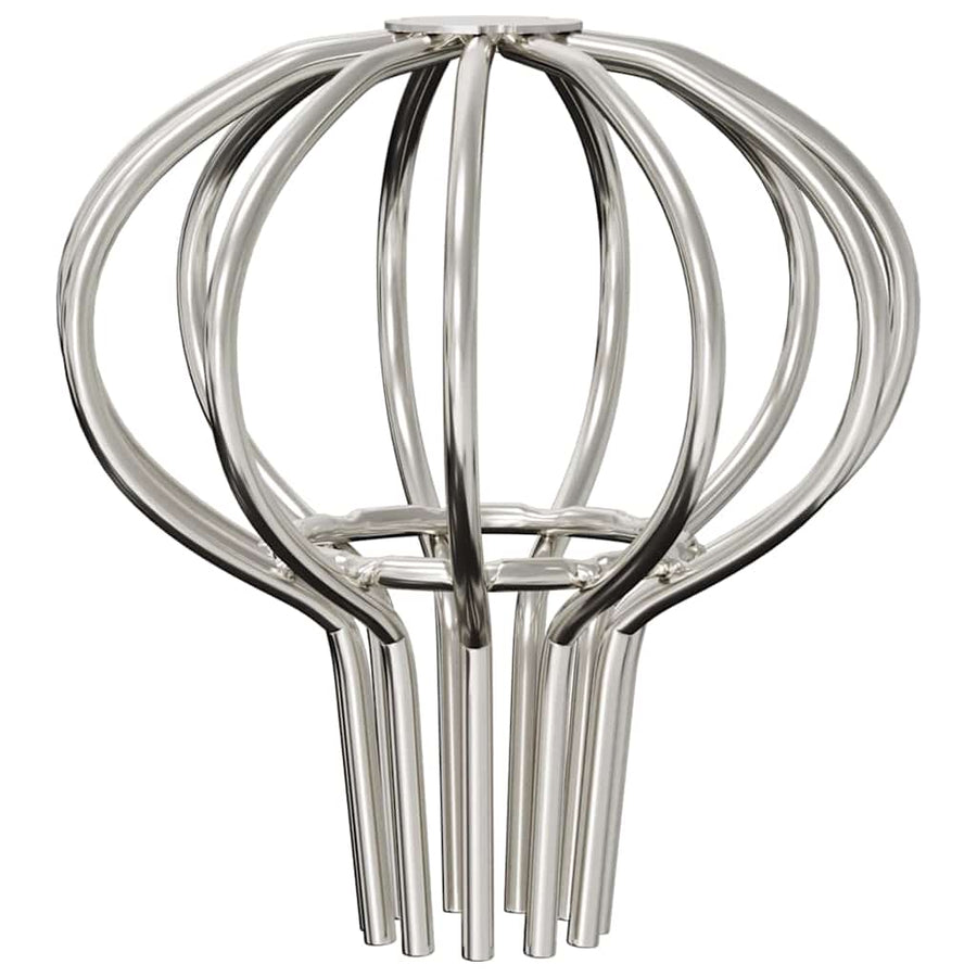 Bladvanger voor goot 2 pcs Zilver 50 mm Roestvrij staal