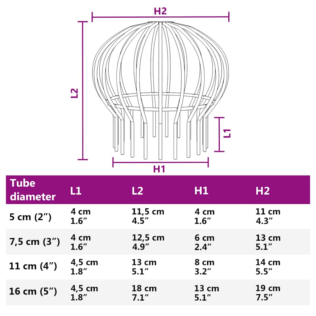 Bladvanger voor goot 2 pcs Zilver 75 mm Roestvrij staal