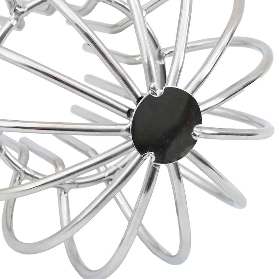 Bladvanger voor goot 8 pcs Zilver 75 mm Roestvrij staal