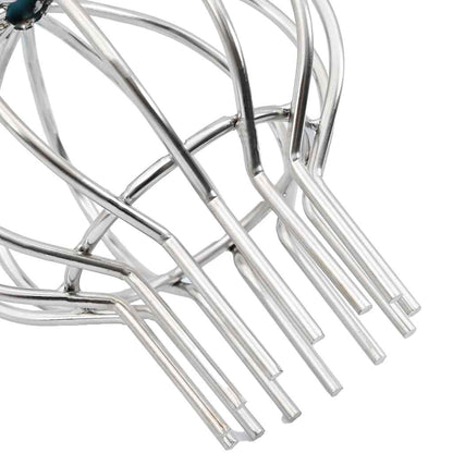 Bladvanger voor goot 8 pcs Zilver 75 mm Roestvrij staal