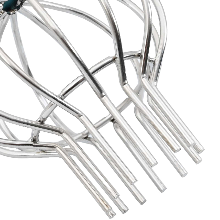 Bladvanger voor goot 8 pcs Zilver 110 mm Roestvrij staal