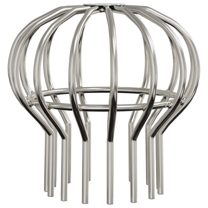 Bladvanger voor goot 8 pcs Zilver 110 mm Roestvrij staal