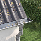 Gutter leaf guards 2 pcs Silver 160 mm Stainless steel