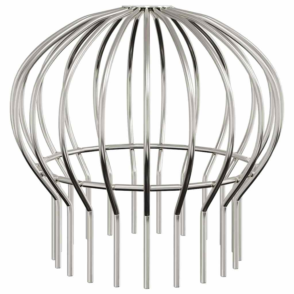 Bladvanger voor goot 8 pcs Zilver 160 mm Roestvrij staal