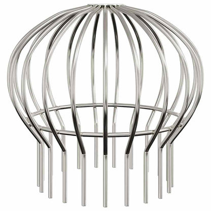 Bladvanger voor goot 8 pcs Zilver 160 mm Roestvrij staal