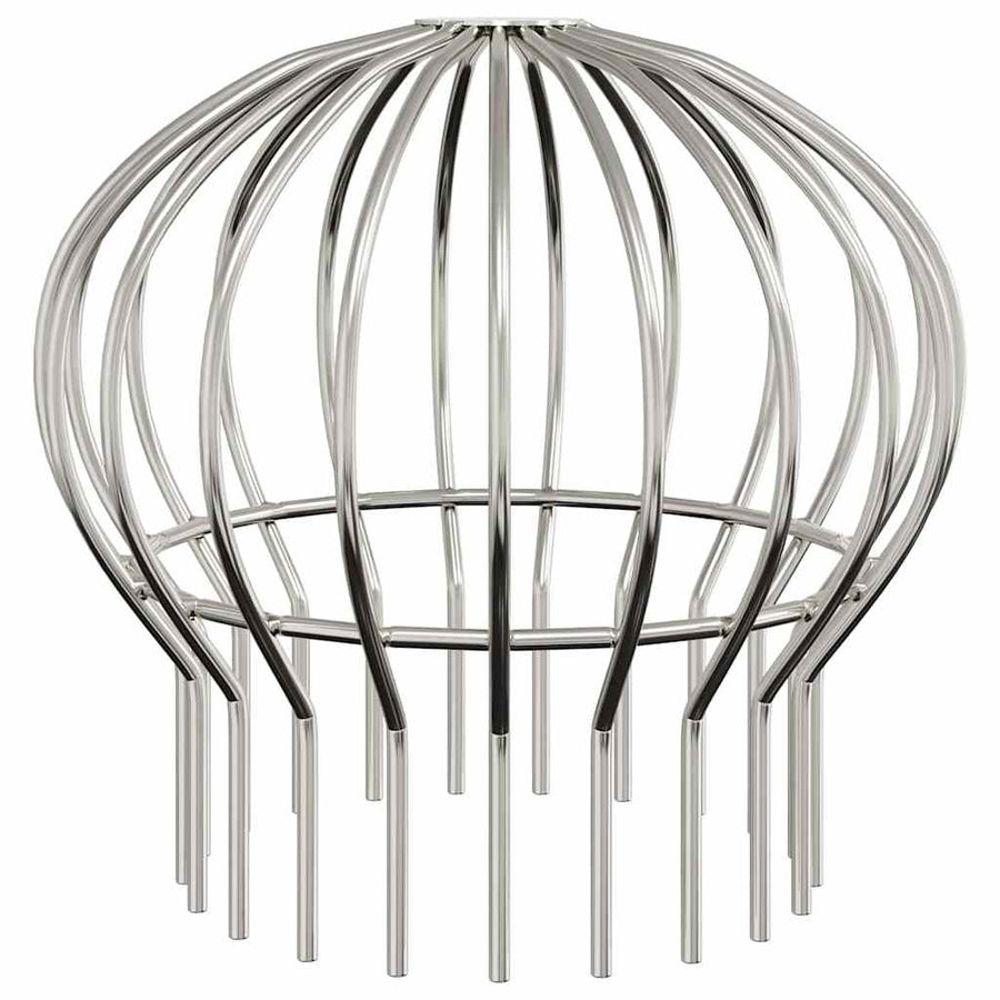 Bladvanger voor goot 8 pcs Zilver 160 mm Roestvrij staal