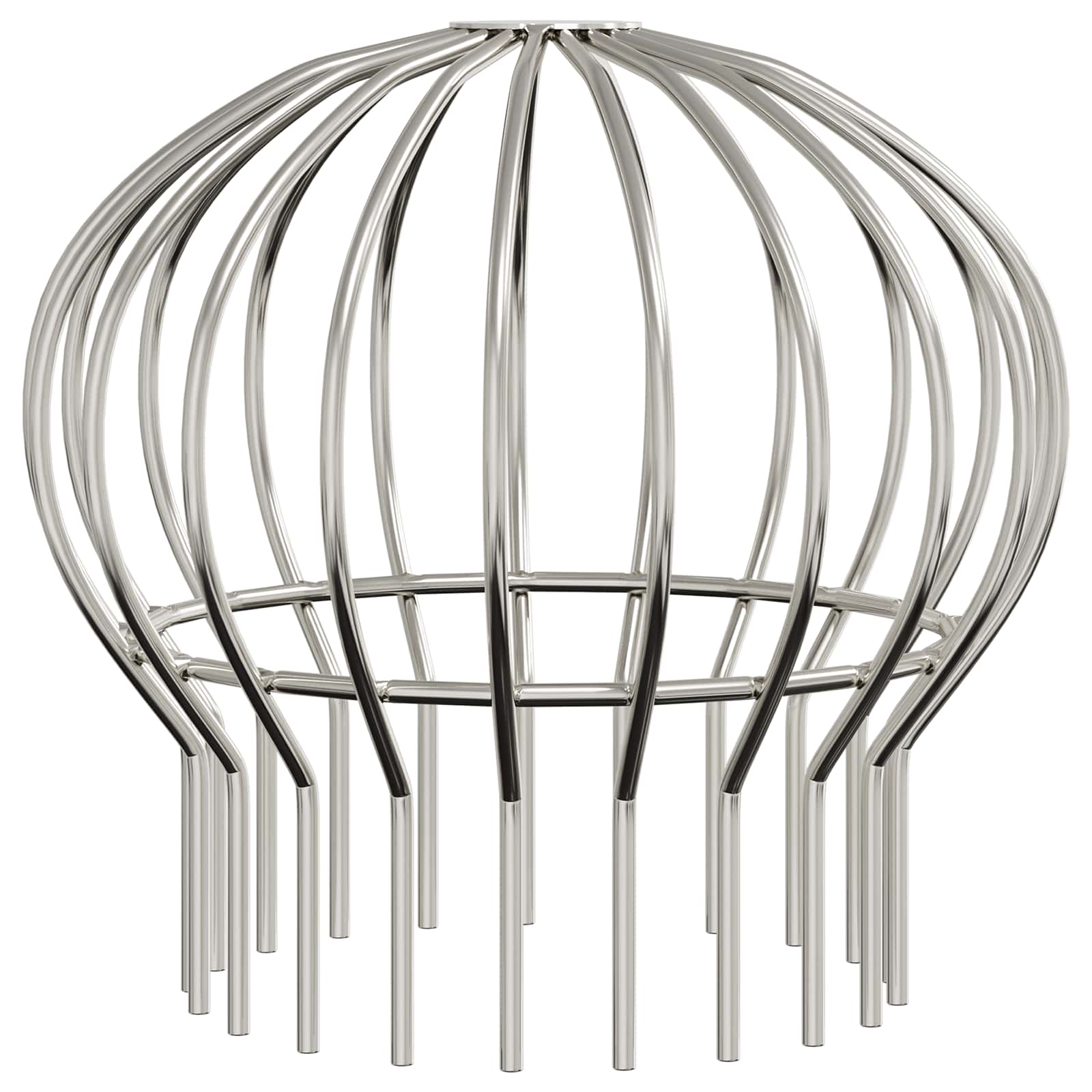 Bladvanger voor goot 8 pcs Zilver 200 mm Roestvrij staal