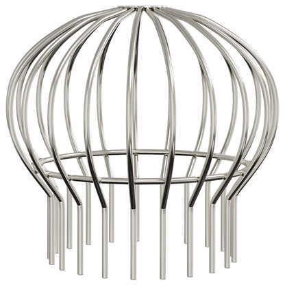 Bladvanger voor goot 8 pcs Zilver 200 mm Roestvrij staal