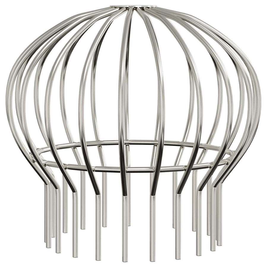 Bladvanger voor goot 8 pcs Zilver 200 mm Roestvrij staal