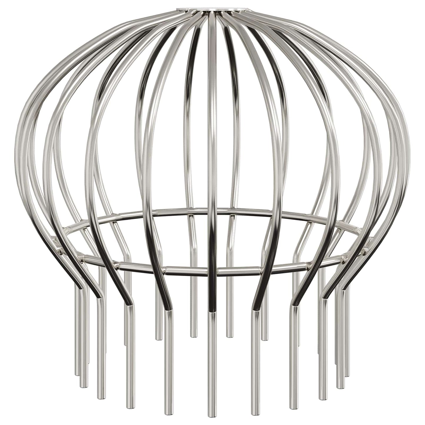 Bladvanger voor goot 8 pcs Zilver 200 mm Roestvrij staal
