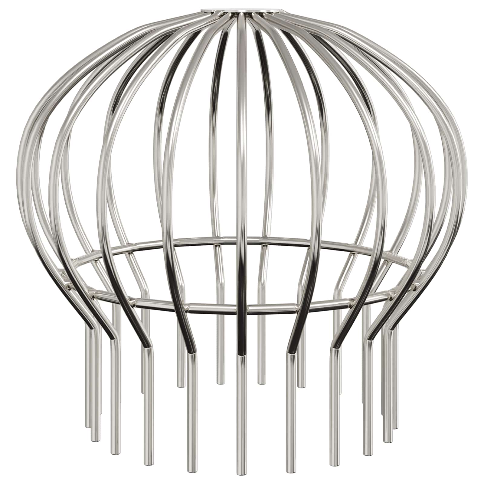 Bladvanger voor goot 8 pcs Zilver 200 mm Roestvrij staal