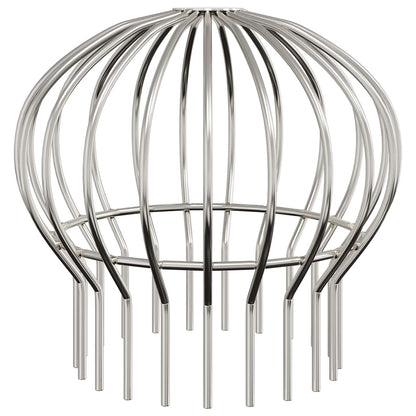 Bladvanger voor goot 8 pcs Zilver 200 mm Roestvrij staal