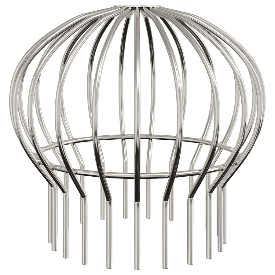 Bladvanger voor goot 8 pcs Zilver 200 mm Roestvrij staal