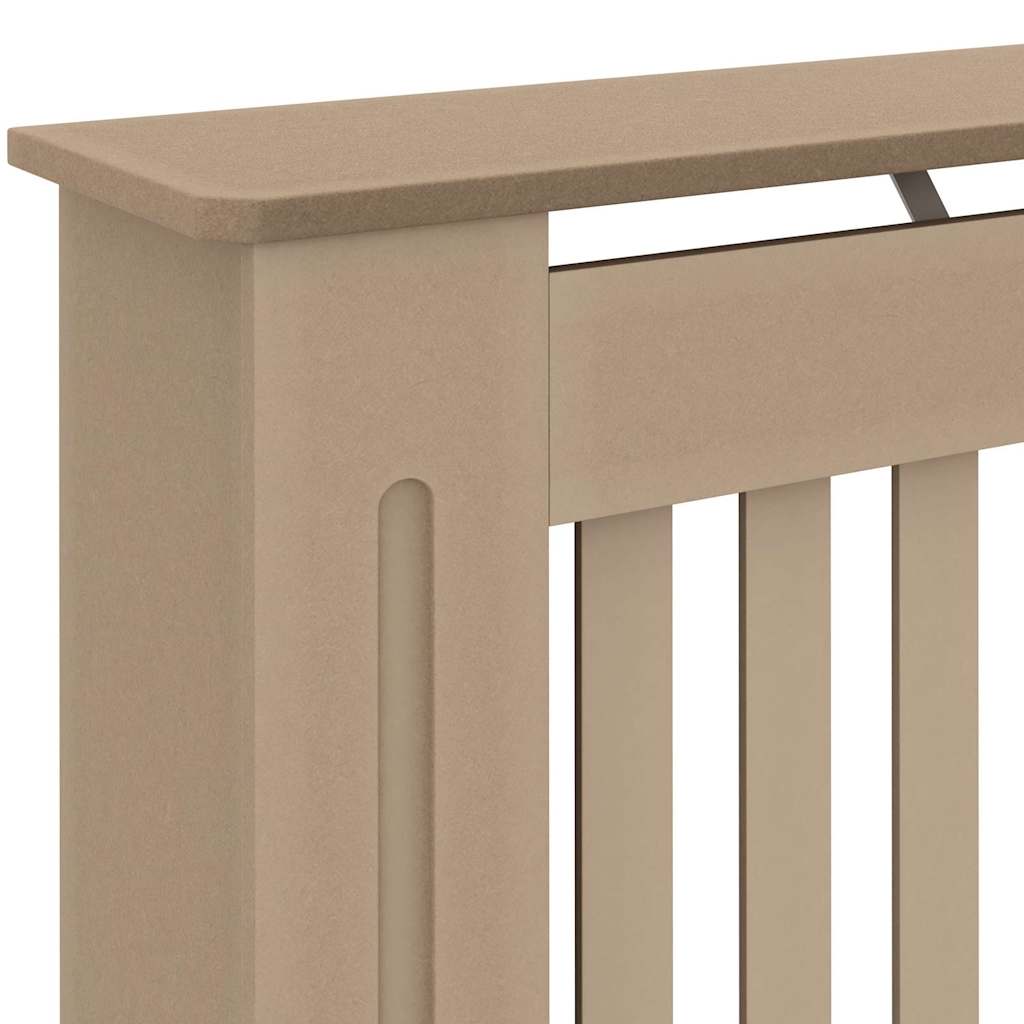 Radiatorafdekking 2 pcs Bruin 172 x 19 x 81,5 cm Bewerkt hout