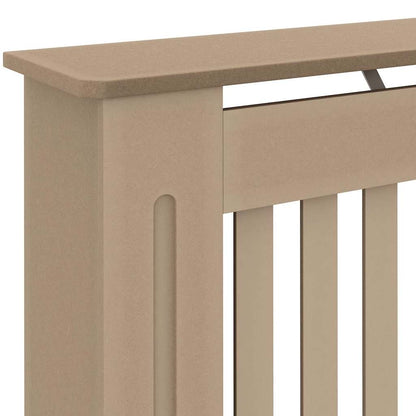 Radiatorafdekking 2 pcs Bruin 172 x 19 x 81,5 cm Bewerkt hout