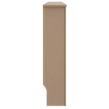 Radiatorafdekking 2 pcs Bruin 172 x 19 x 81,5 cm Bewerkt hout